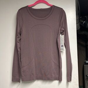 Lululemon Swiftly Long Sleeve Top - Mauve
